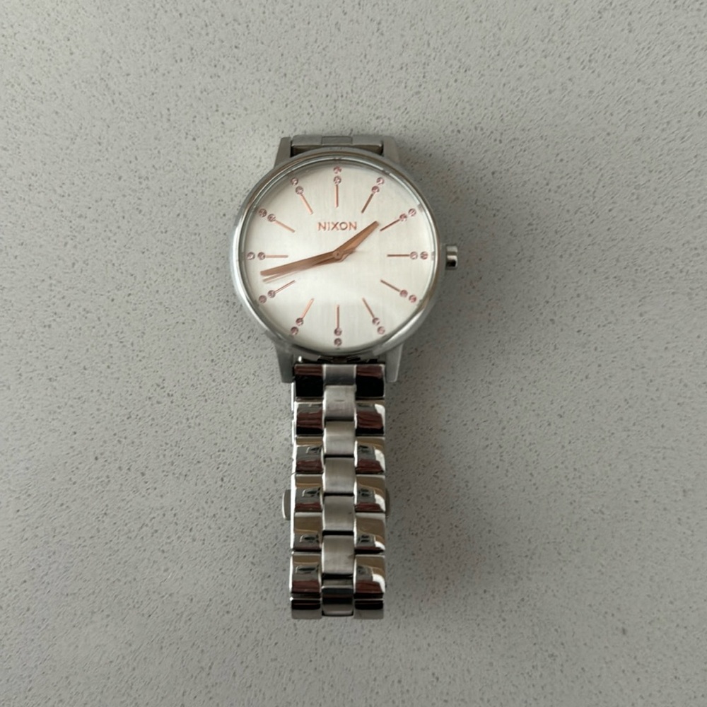 Nixon Silver Watch